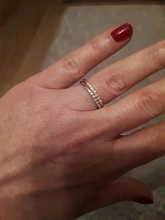 ROXI-anillo de compromiso con circón Micro pavé para mujer, sortija de boda clásica, sortija de compromiso delicada, joyería Roxi