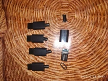 Conector macho de enchufe USB de TYPE-C con PCB, interfaz de línea de datos de soldadura de 24 pines, accesorios de cable de datos DIY, 2 uds./5 uds.