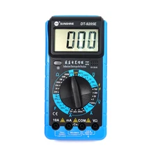 SUNSHINE Digital Multimeter DT-9205E AC/DC Voltage Current Resistance Capacitance Tester Handheld test instrument Power meter
SUNSHINE Digital Multimeter DT-9205E AC/DC Voltage Current Resistance Capacitance Tester Handheld test instrument Power meter
