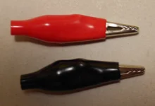 Probe-Meter Alligator-Clip Electrical-Clamp Testing Auto-Battery Crocodile Metal 28MM