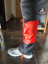 Polainas impermeables de nieve para senderismo, zapatos de bota, calentador, cubierta de zapato de serpiente, turismo, Aire libre, Camping, Trekking, escalada, caza