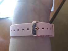 Relojes electrónicos para mujer, pulsera Digital Led de silicona, color rosa y negro, para vestido de tirantes, reloj deportivo femenino