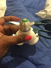 Splitter-Adapter-Holder Bulbs-Socket Extended Led-Lamp Photo-Studio E27 3in1