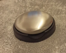 Jabón desodorante de acero inoxidable, jabones de Metal desodorizantes, herramientas de limpieza bactericida para lavado de manos, Plata de Forma ovalada, 304, 1 ud.