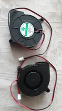 Ventilador de aire 5015 para impresora 3D, 5V, 12V, 24V, rodamiento de aceite ultrasilencioso, alrededor de 7500 Turbo RPM, pequeño ventilador para impresora 3D