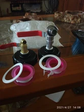 Adaptador de grifo de tanque IBC duradero, ajuste de válvula de repuesto de Conector de rosca grueso, S60 x 6 A 1/2 , 3/4