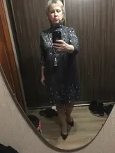 2020 invierno de cuello alto cálida estampado Vintage vestido de las mujeres de otoño elegante manga larga Patchwork Vestidos Casual Vestidos