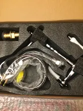 Kitchen Mixer Faucets Deck-Mounted Rotation Dual-Handle Cold Hot Crane WB1218 360-Degree