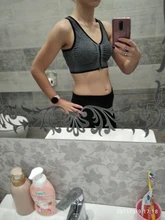 Sujetador deportivo con Push-Up y cremallera para mujer, ropa interior transpirable a prueba de golpes para gimnasio, Fitness, atletismo, correr, Yoga, Tops deportivos Bh