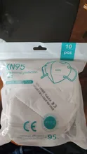 Mascarilla facial ffp2 KN95 con filtro, mascarilla negra antipolvo con ventilación, 1-100