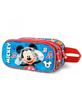 CASE PENCIL POUCH DOUBLE 3D MICKEY MOUSE 
CASE PENCIL POUCH DOUBLE 3D MICKEY MOUSE