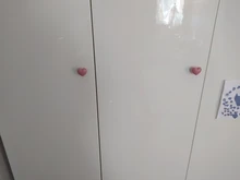 NAIERDI-perilla cerámica para gabinete de habitación de niños, tirador de armario con diseño de dibujos animados, luna y estrella, manijas para puerta de jardín