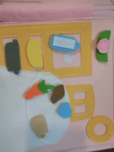 Simulación de libro de tela 3D de arcoíris para bebé, aprendizaje temprano, educación, libro silencioso, lavables suaves que se pliegan