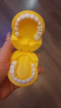 Cepillo de dientes de jirafa para niños, modelo de enseñanza de dientes de Modelo Dental, cepillado educativo, juguete Dental, regalos