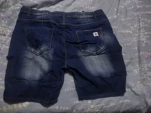 Pantalones cortos vaqueros de talla grande para hombre, shorts elásticos rectos de talla grande 12XL 13XL 14XL 54 56 58 60