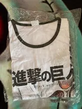 Camiseta informal de Attack on Titan Shingeki No Kyojin para hombre, disfraces de Anime de moda, camiseta de Hip-Hop, camisetas geniales para hombre