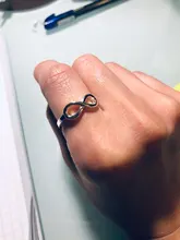 Docona Bohemia infinito Luna Media luna Anillos para las mujeres ajustable Punk conjunto de Anillos Midi joyería de moda Anillos 12 unids/set