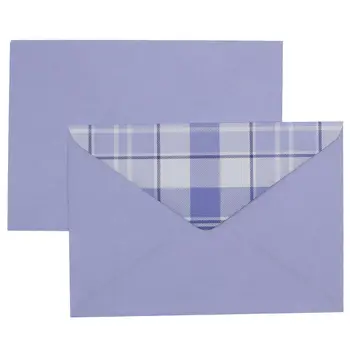Envelopes with checkered valve purple format c6 (114x162mm), packing 20 PCs.
Envelopes with checkered valve purple format c6 (114x162mm), packing 20 PCs.