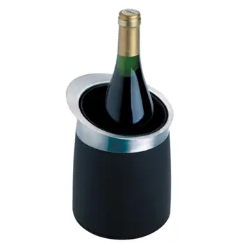 INOX wine cooler + ABS black 3166-I 
INOX wine cooler + ABS black 3166-I