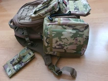 Molle-Bolsa de caza para exteriores, accesorios, riñonera, herramientas de supervivencia, Kits médicos portátiles para cinturones tácticos, mochila de hombro