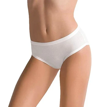 6 Women 'S Briefs Cotton-White SZ 3
6 Women 'S Briefs Cotton-White SZ 3