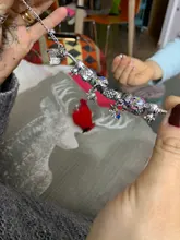 PULSERAS CON ABALORIOS de unicornio de dibujos animados para mujer, cadena de serpiente de Color plata romántica, brazalete para niños, regalo de joyería de marca