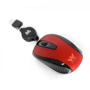 Mouse woxter stinger v 120 red-optical-2 buttons-wheel displacement reduced-size-coiled cord
Mouse woxter stinger v 120 red-optical-2 buttons-wheel displacement reduced-size-coiled cord