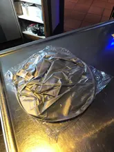 Capa de corte de cabello con forma de paraguas, accesorio creativo de peluquería DIY, delantal protector para estilistas, ideal para corte de pelo en el hogar con limpieza