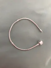 Básicos de cadena de serpiente oculta cierre para las pulseras del encanto de la fabricación de la joyería DIY finas pulseras para las mujeres accesorios regalo