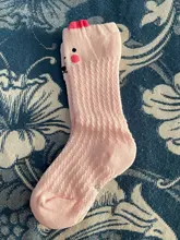 Lytwtw-medias tipo Ballet transpirables de malla con dibujos animados para niña, 1 par