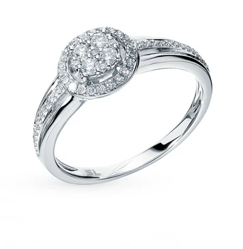 Gold ring with diamonds sunlight sample 585
Gold ring with diamonds sunlight sample 585