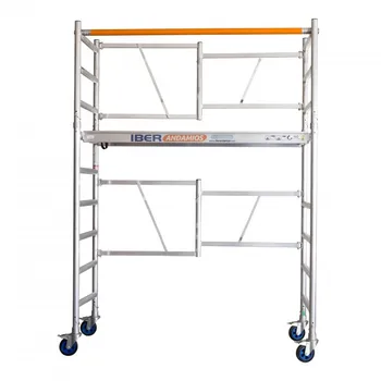 SCAFFOLDING folding aluminum IBER SCAFFOLDING S high altitude working 3,85 m
SCAFFOLDING folding aluminum IBER SCAFFOLDING S high altitude working 3,85 m