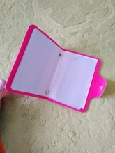 Tarjetero con hebilla de cuero PU para hombre y mujer, Cartera de viaje, tarjetero de identificación de negocios, a la moda, AIC88