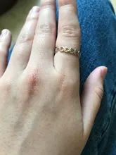 Anillo abierto con forma de corazón ahuecado para mujeres y niñas, joyería de amor de moda, ajustable, Color dorado y plateado