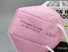 Mascarilla Facial FFP2 KN95 para adultos, máscara lavable, antipolvo, negra, con filtro de 5 capas, 2021