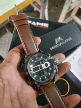 MEGALITH-Reloj de pulsera deportivo para hombre, de cuarzo, luminoso, multifunción, resistente al agua, 2021, 8051