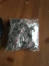 Clips de Metal para documentos, tono plateado de oficina de carpeta de documentos, asequible, 22mm, 10 Uds.