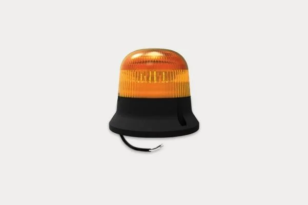 Beacon flashing 12/24V with double flash. Color yellow Q version for fixed installation fristom ft1503sdf | Безопасность и защита