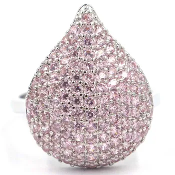 22x17mm 2020 New Arrival Created Drop Shape Pink Kunzite Gift For Woman's Wedding Silver Rings
22x17mm 2020 New Arrival Created Drop Shape Pink Kunzite Gift For Woman's Wedding Silver Rings