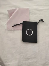 Leukry-anillo clásico para mujer, gotitas apilable de Plata de Ley 925, joyería de boda, regalo de San Valentín