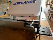 Mounting-Plate Ball-Mount Fish-Finder Double-Socket-Arm Universal Kayak-Accessories/1.5inch-Ball