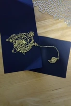 Marcapáginas de Metal creativo del universo misterioso, diseño calado, regalo, 95mm x 73mm, envío gratis