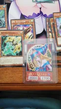 Yu-gi-oh-tarjeta de estilo anime de ojos azules, Ultimate Dragon, Obelisk, Yugioh DM, tarjeta Proxy clásica Orica, recuerdos de la infancia, 5 uds.