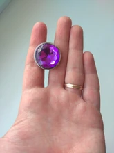 Tapón Anal de acero inoxidable para hombres y mujeres, Juguetes sexuales, tapón trasero, joyería de cristal, entrenador, consolador Anal, tienda sexual para adultos