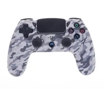 Wireless Bluetooth controller camouflage transparent for PS4 with headphone jack and illuminated buttons
Wireless Bluetooth controller camouflage transparent for PS4 with headphone jack and illuminated buttons