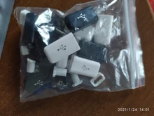 Male Plug Connectors-Charger Usb-Tail-Charging-Socket Micro-Usb Black 5PIN Welding-Type