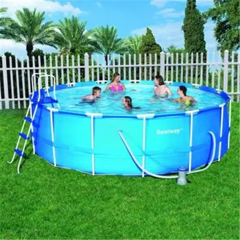 Swimming pool PVC CIRC 457X122CM CART 16015LT STEEL PRO FP BESTWAY
Swimming pool PVC CIRC 457X122CM CART 16015LT STEEL PRO FP BESTWAY