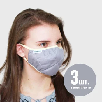 Mask protective removable three layer, 3 PCs Per set, gray ecosapiens es-600 Gray
Mask protective removable three layer, 3 PCs Per set, gray ecosapiens es-600 Gray