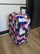 Cubierta protectora de equipaje de viaje en carretera de arco iris de moda, cubierta de maleta, cubierta de carrito, cubierta de polvo de equipaje de viaje para 18 a 30 pulgadas