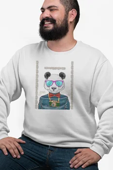 Angemiel Wear Glasses Photo Machine Holidaymaker Panda White Men 'S Sweatshirt
Angemiel Wear Glasses Photo Machine Holidaymaker Panda White Men 'S Sweatshirt